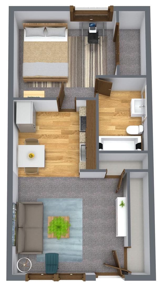 Iowa City Apartment: 611 S. Van Buren Street