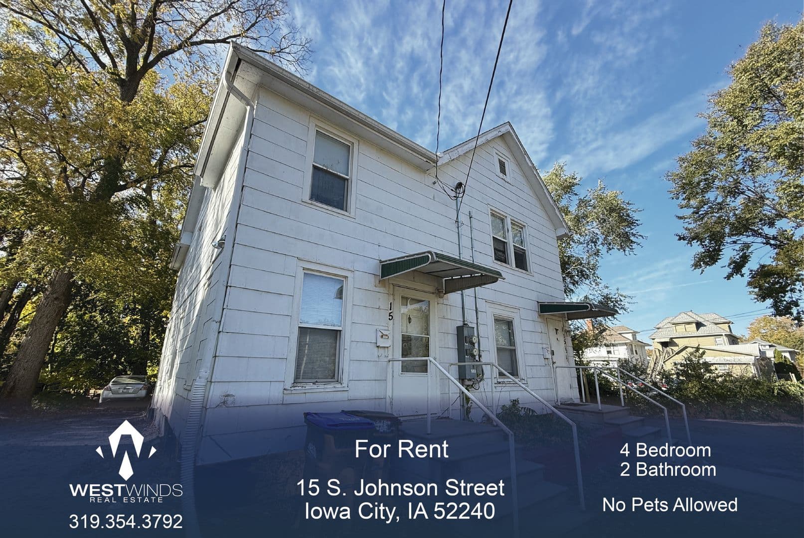 Iowa City House: 15 S. Johnson Street