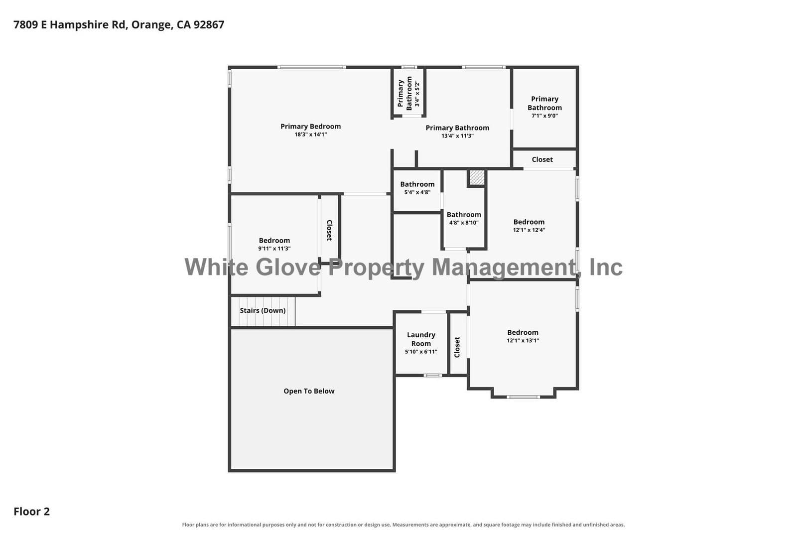 Orange House: 7809 E Hampshire Rd.