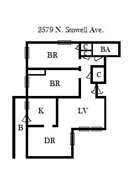 Milwaukee Apartment: 2577-79-81 N Stowell Ave