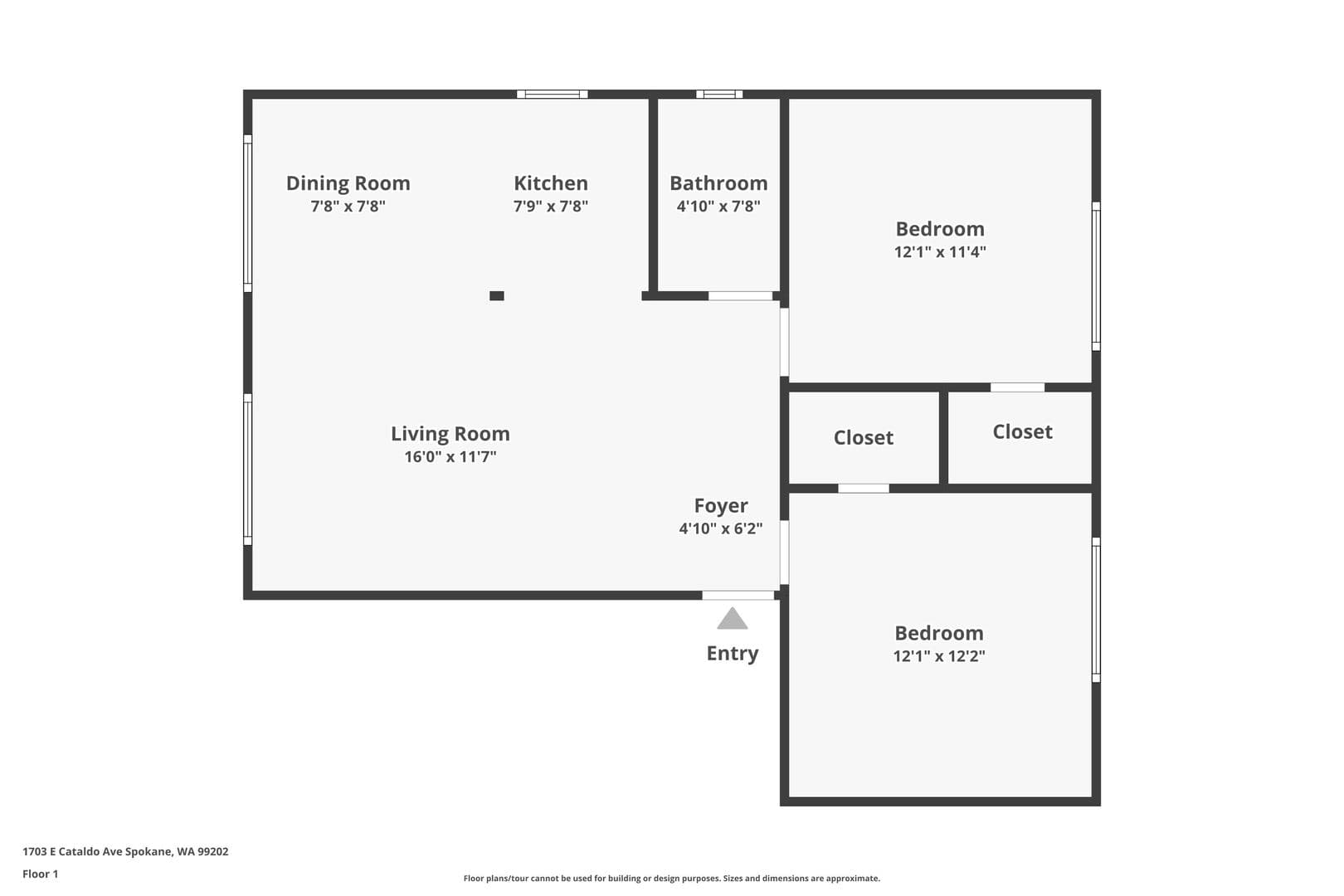 Spokane Apartment: 1703 E Cataldo