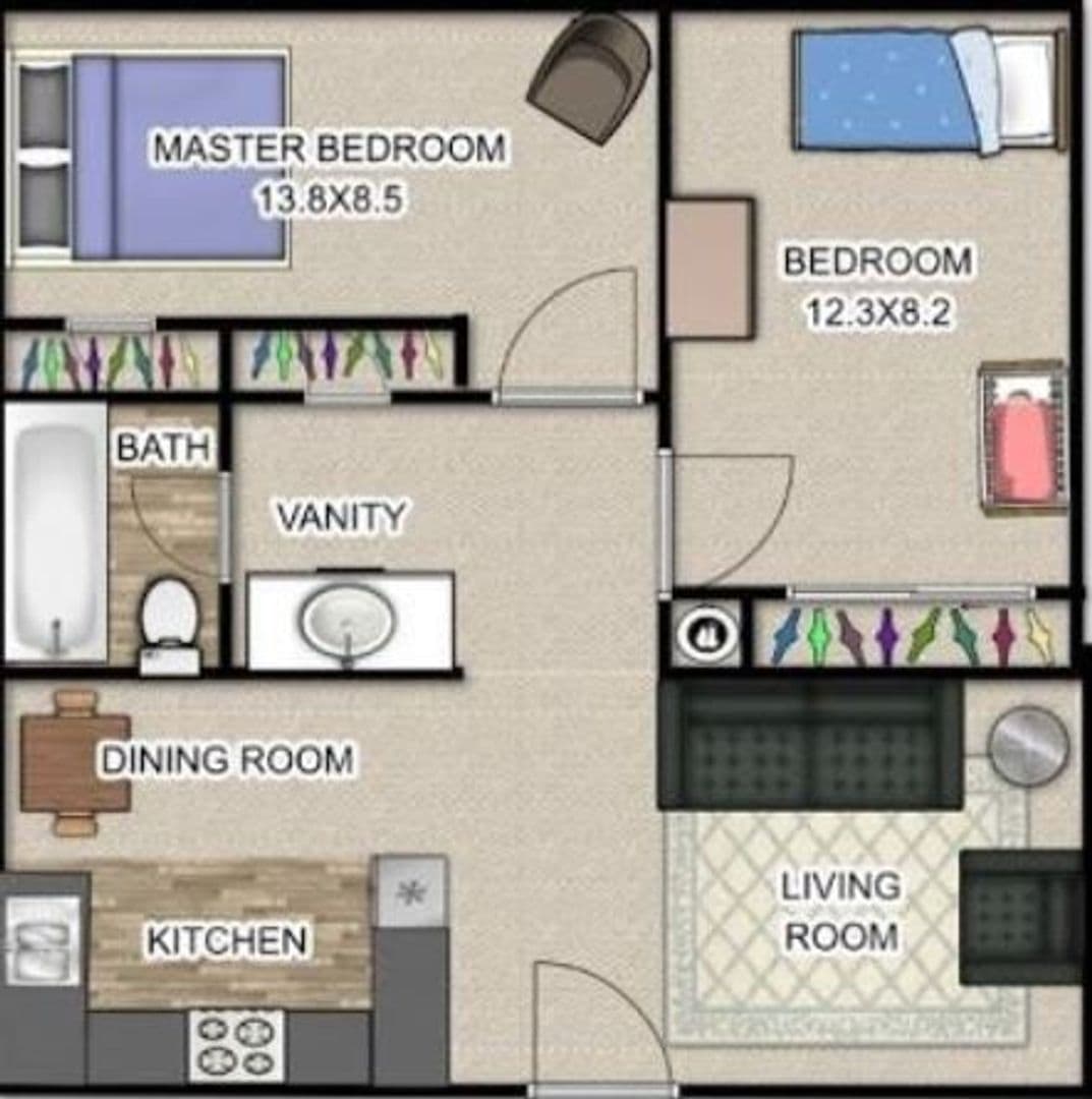 Owasso Apartment: 1311 N. Ash Pl