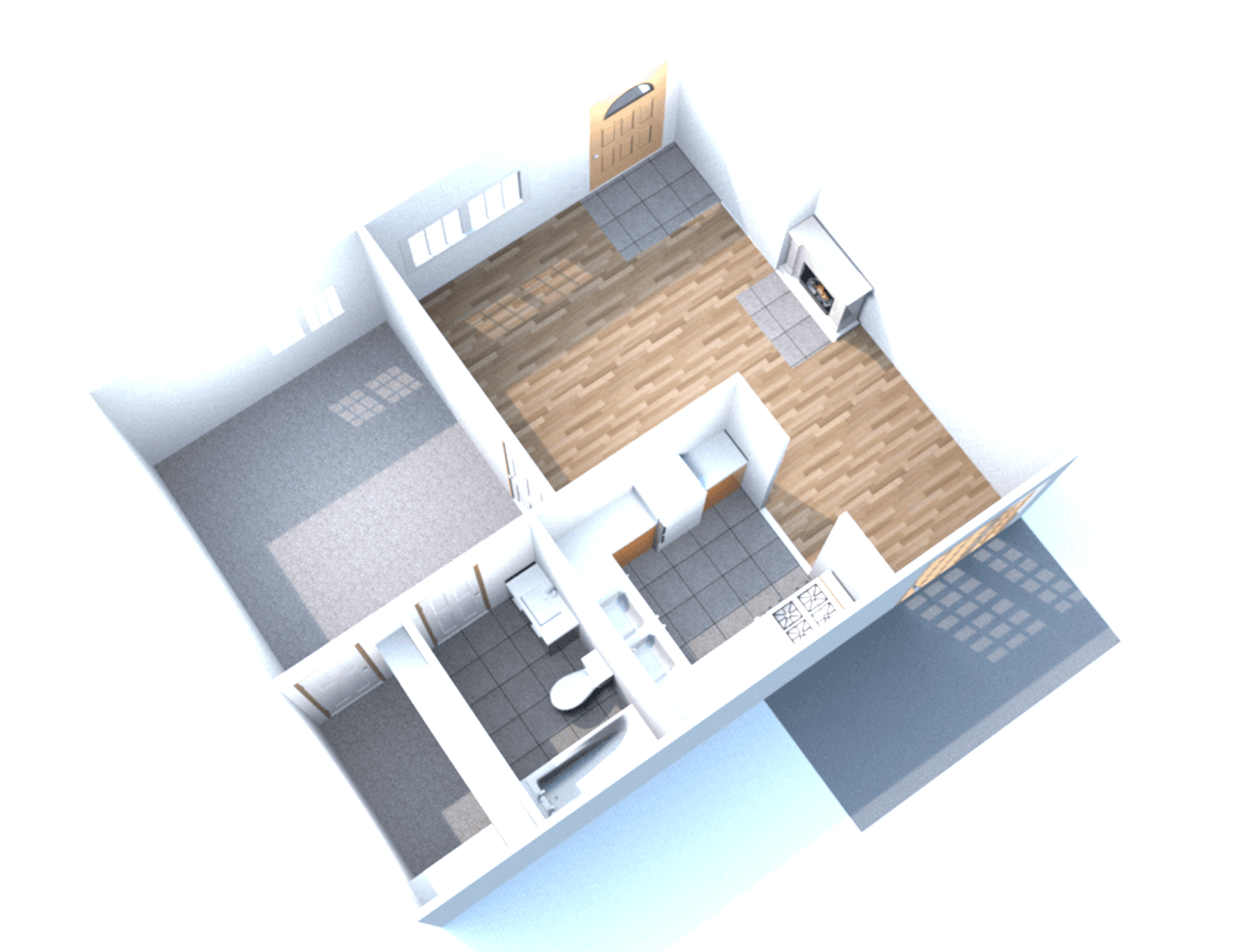 Tulsa Apartment: 4974 S. 76th East Ave.