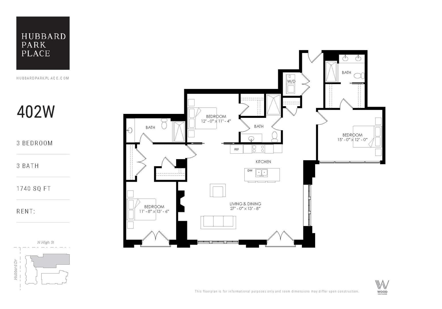 Columbus Apartment: 797 N Wall St