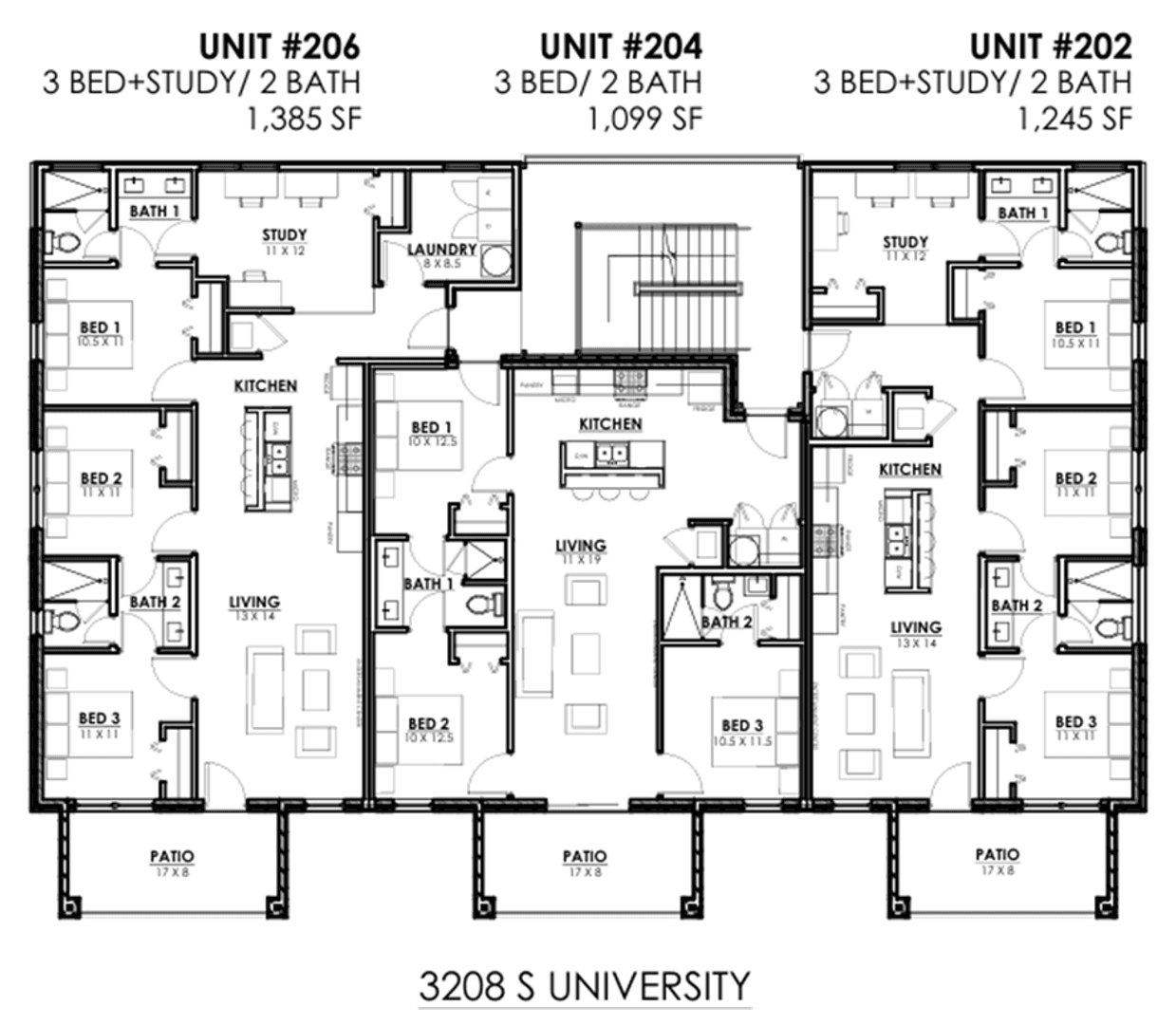 Fort Worth Condo: 3208 S University Dr