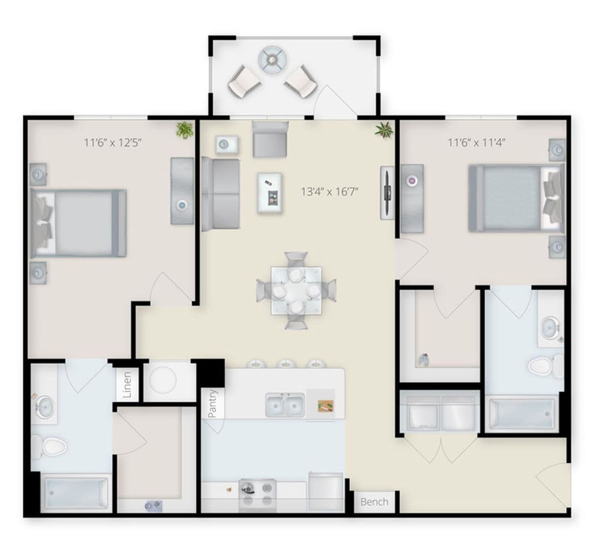 Raleigh Apartment: 1401 Stovall Dr Unit TBD