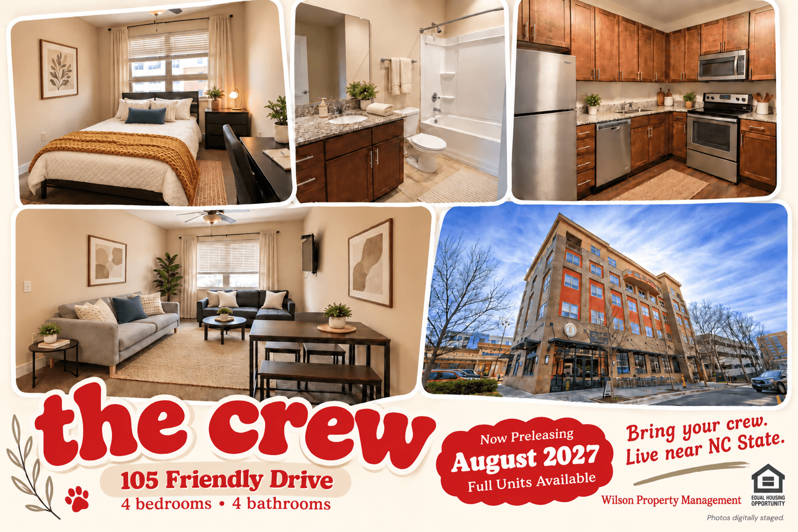 Raleigh Apartment: 105 Friendly Drive