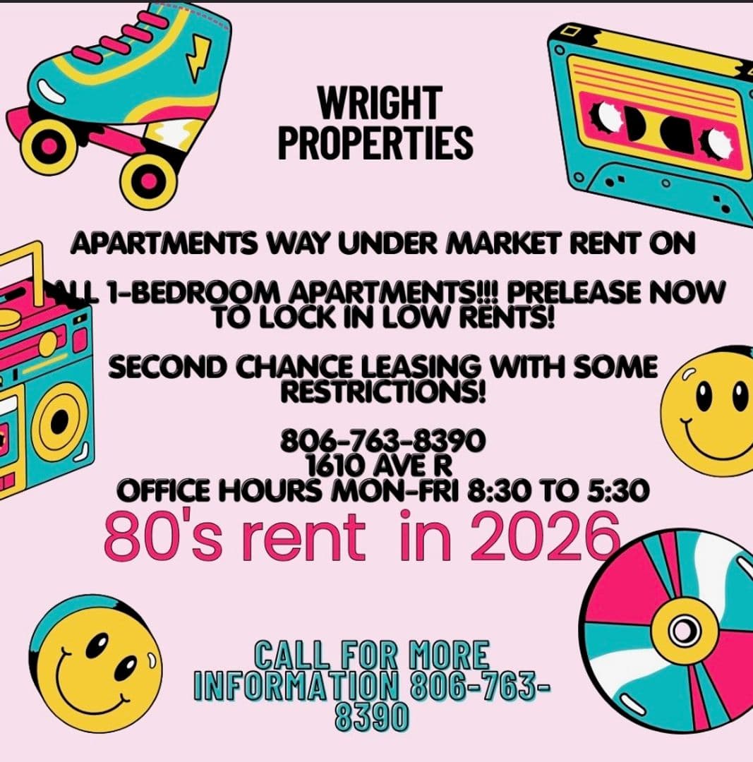 LUBBOCK Apartment: 1710 AVE R