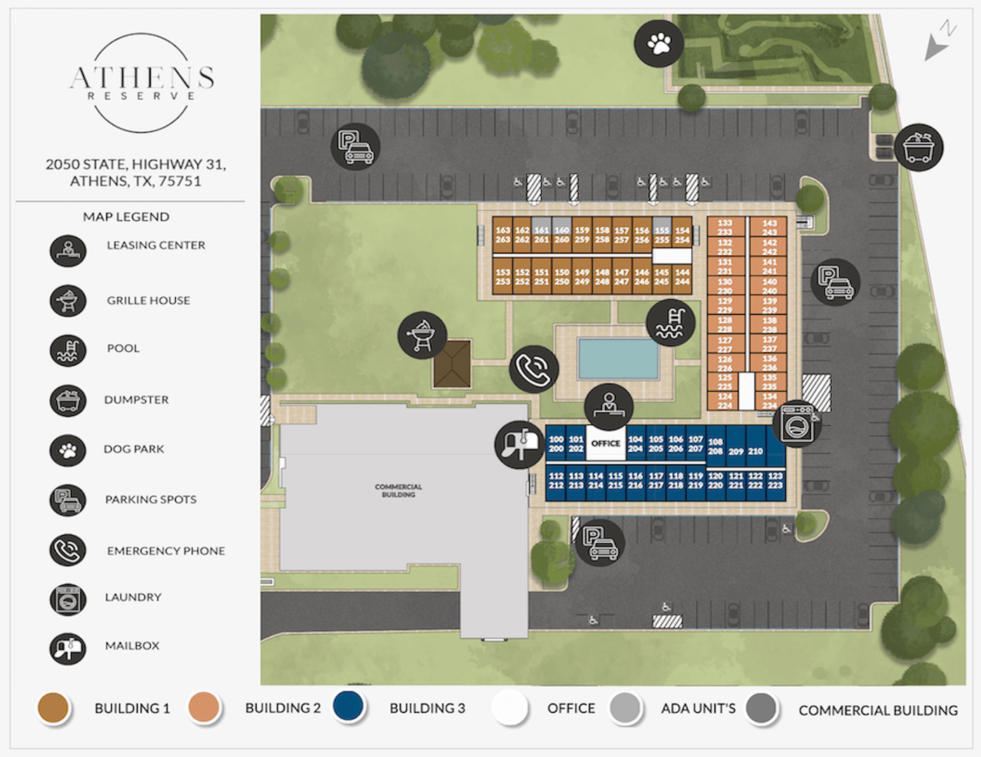 Athens Apartment: 2050 St Hwy 31 East
