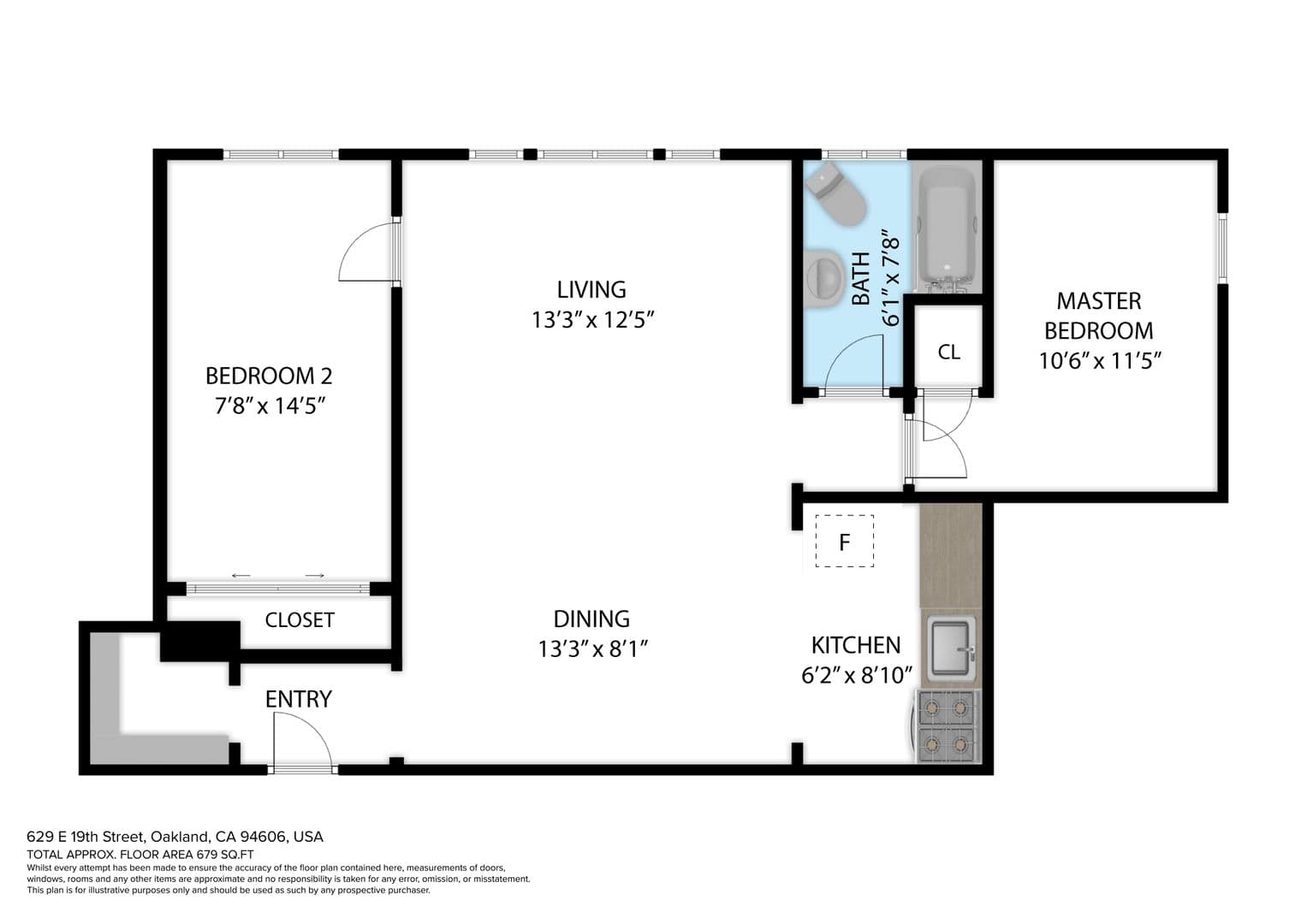 Oakland Apartment: 629 East 19th Street