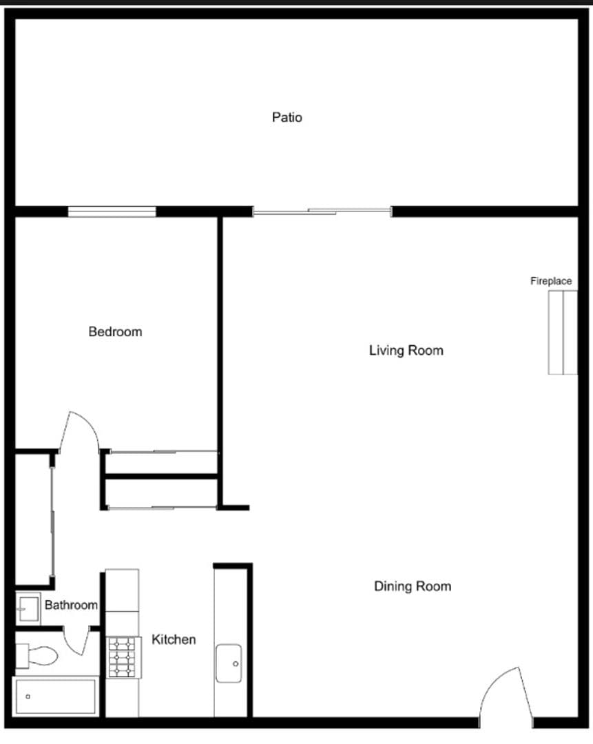 Castro Valley Apartment: 22120 Center St