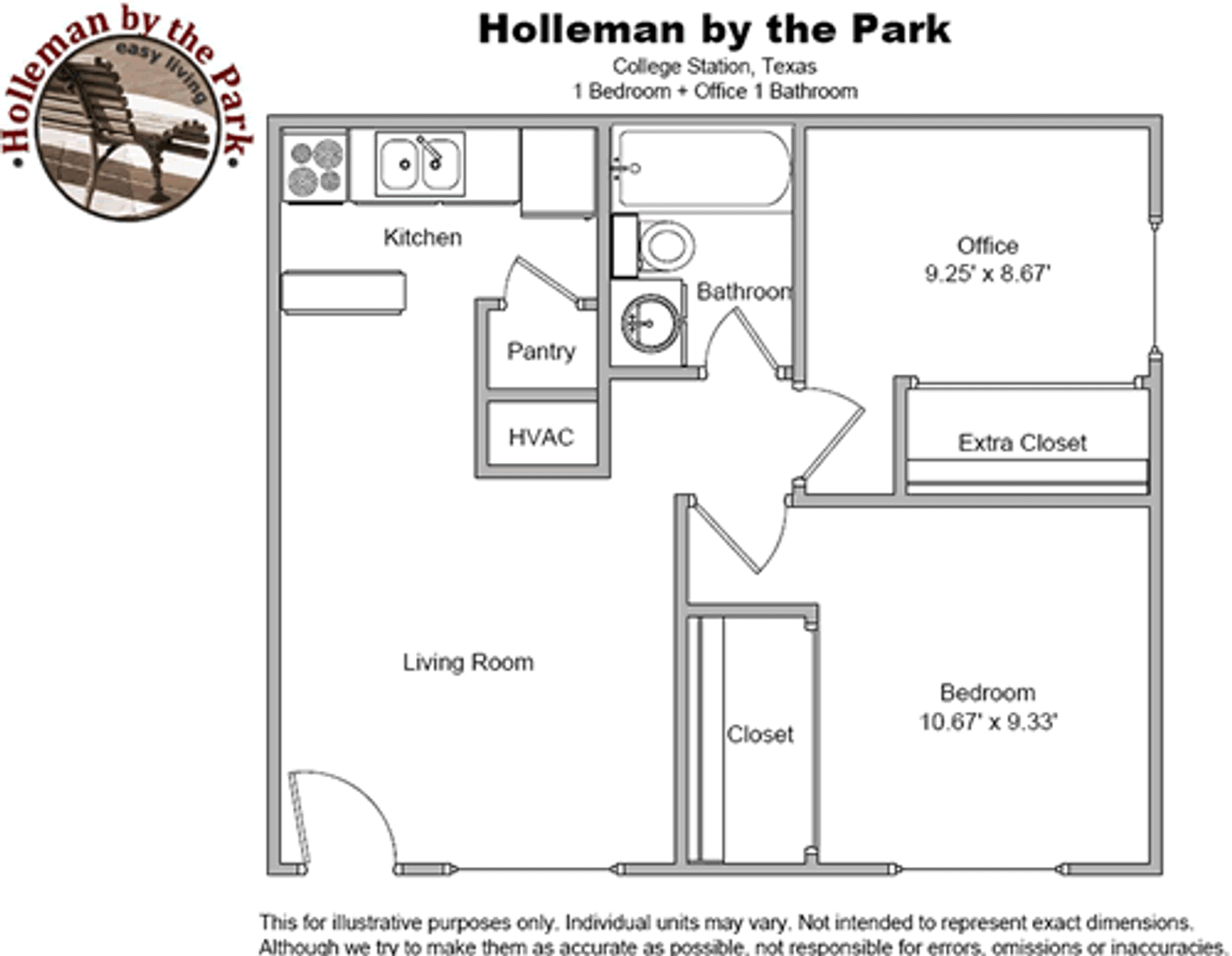 College Station Apartment: 1402 Holleman Dr