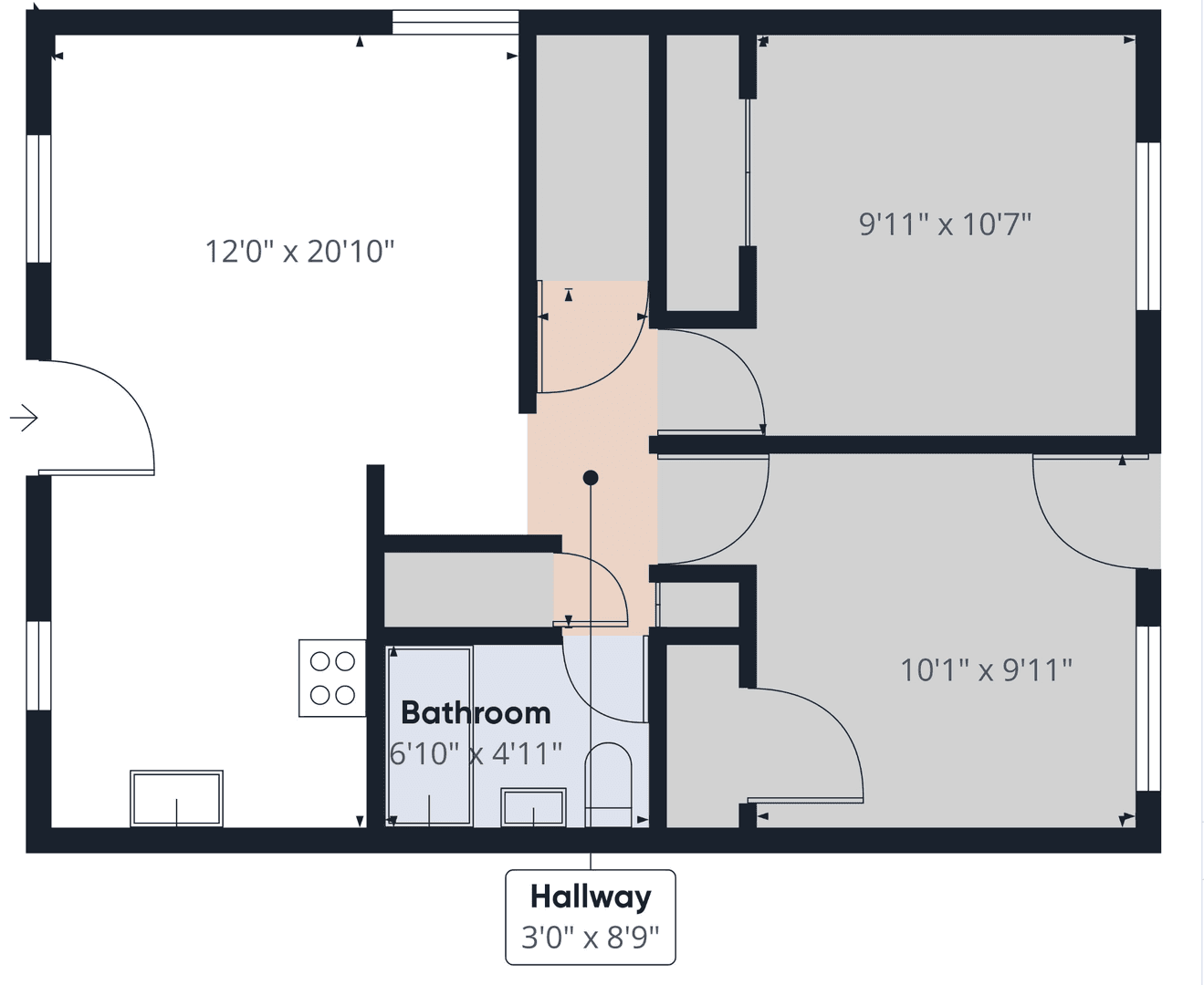 Grandview Apartment: 6208 E 152nd Terrace