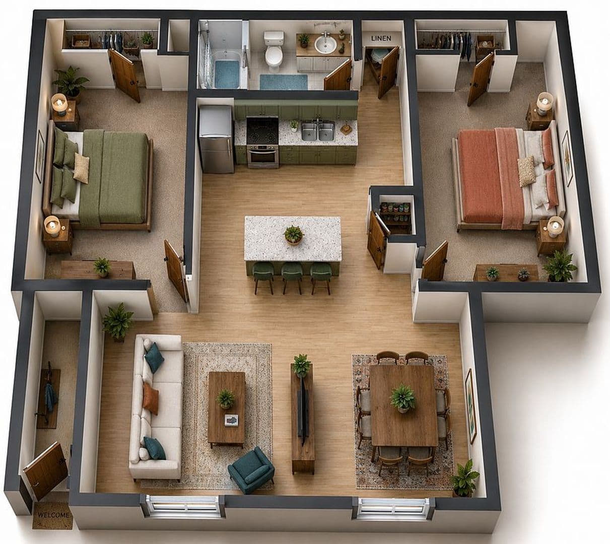 Tampa Apartment: 8014 Tommy Ct