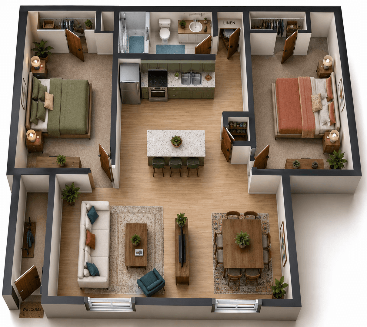 Pinellas Park Apartment: 4249 76th Ave N
