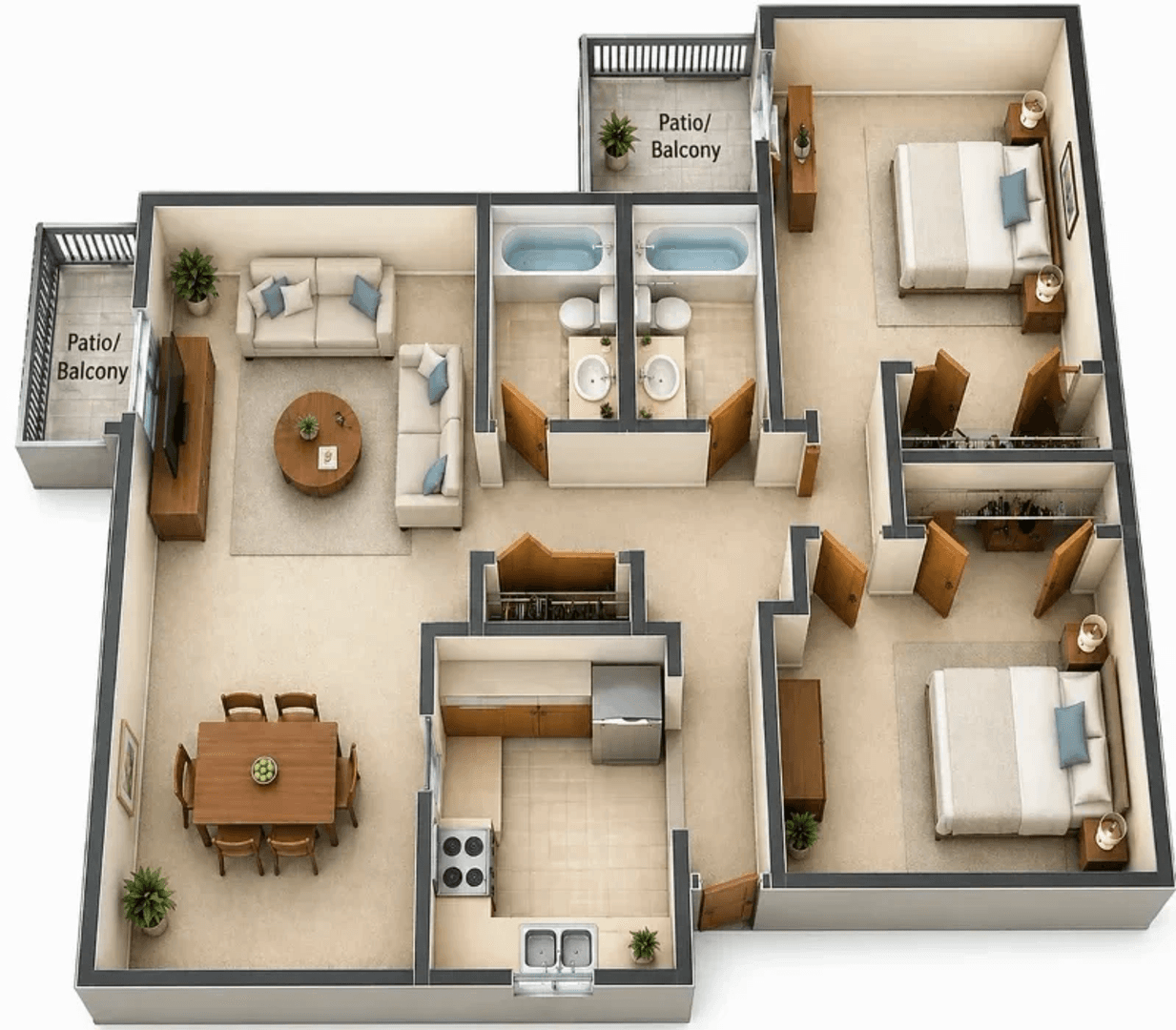 Tampa Apartment: 7903 Holly Lea Court