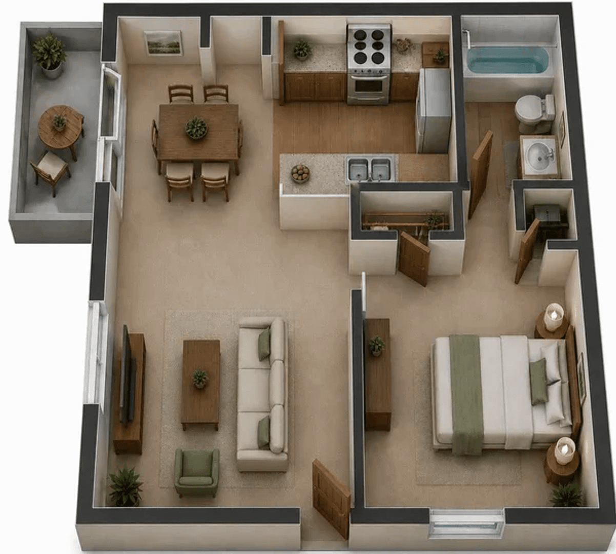 Tampa Apartment: 7903 Holly Lea Court