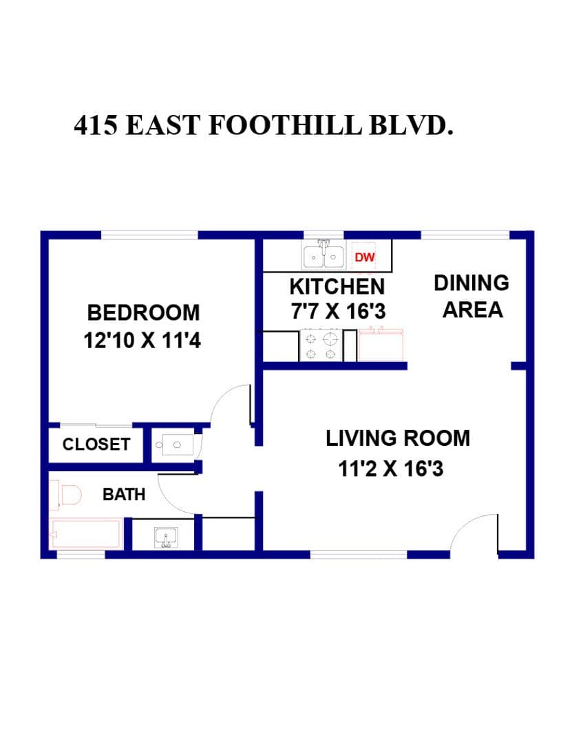 Monrovia Apartment: 415 E. Foothill Blvd.