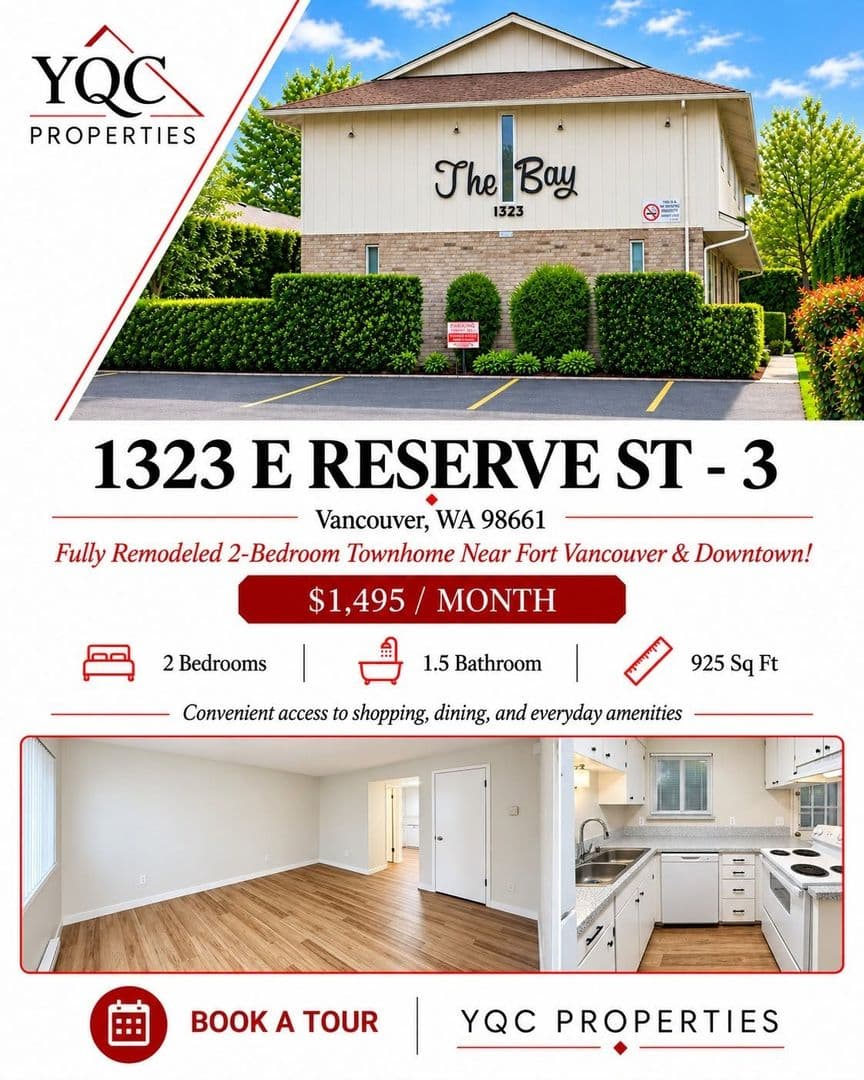 Vancouver Apartment: 1323 E Reserve Street