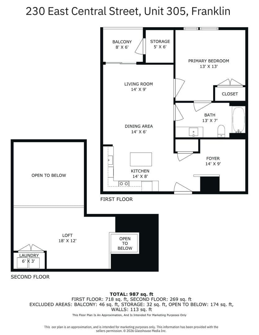 Franklin Apartment: 230 East Central Street