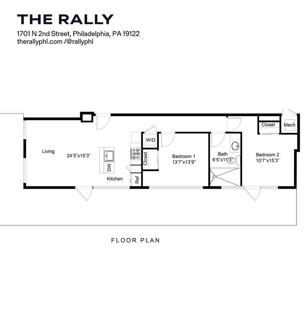 Philadelphia Apartment: 1701 N 2nd Street