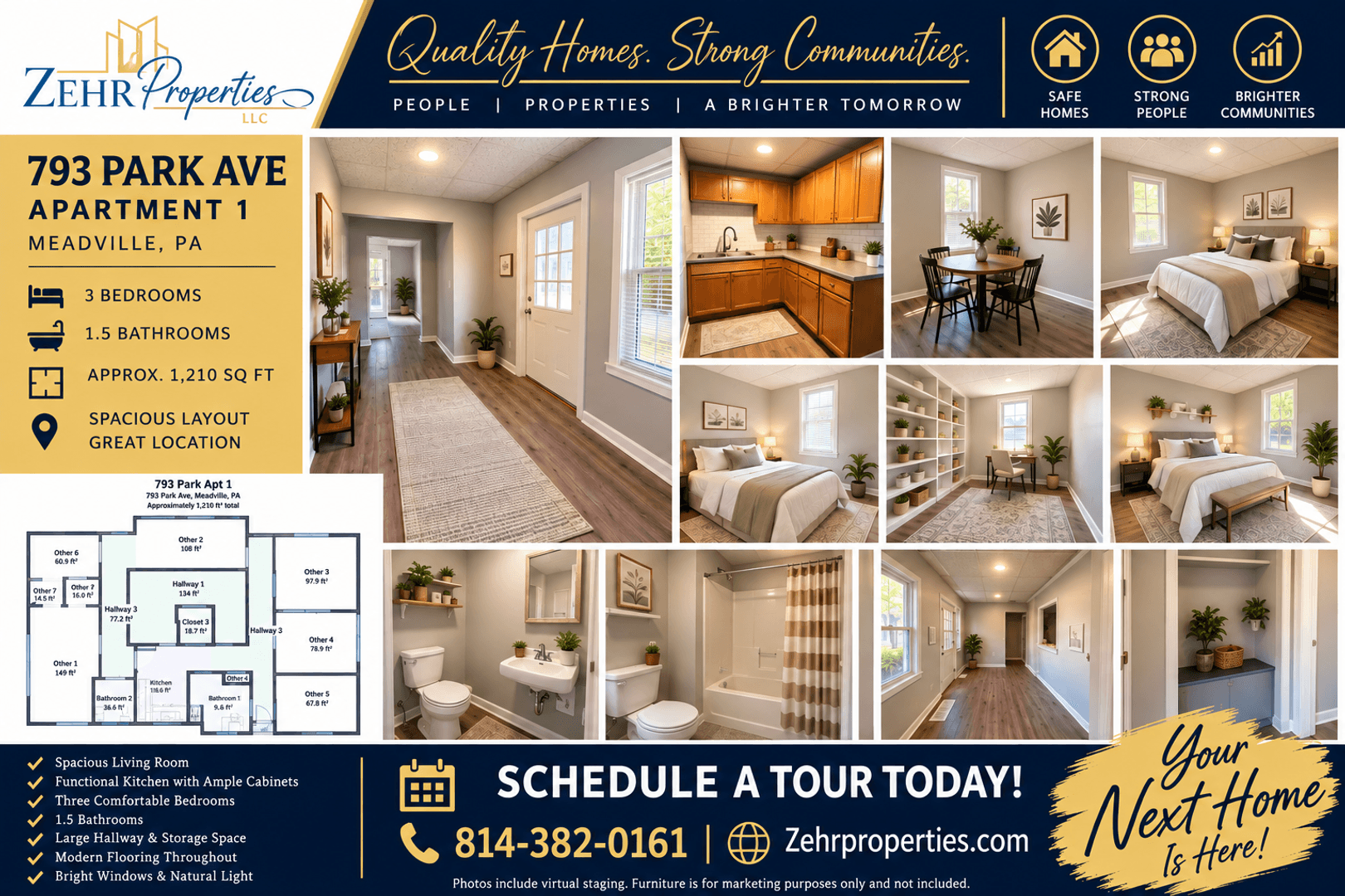 Meadville Apartment: 765 Park Ave