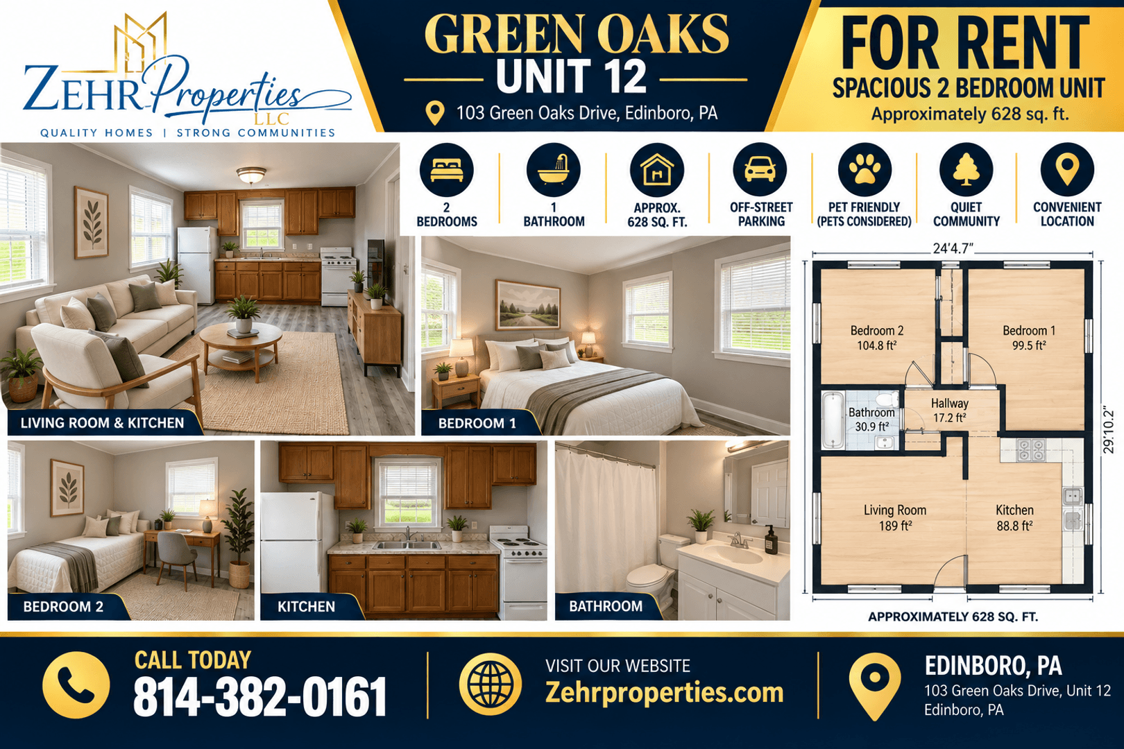 Edinboro Apartment: 101-103 Green Oaks Drive