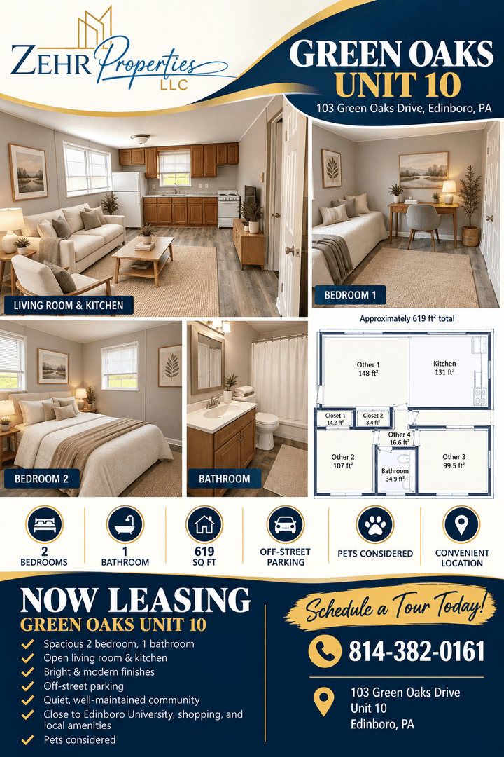 Edinboro Apartment: 101-103 Green Oaks Drive