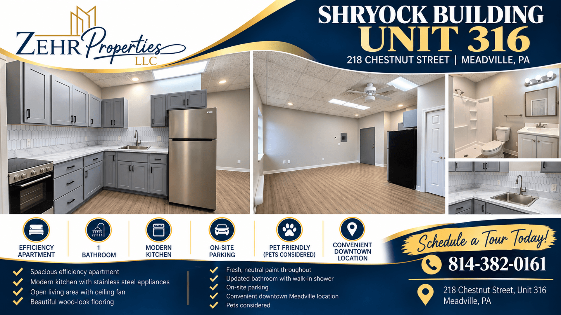 Meadville Apartment: 218 Chestnut St