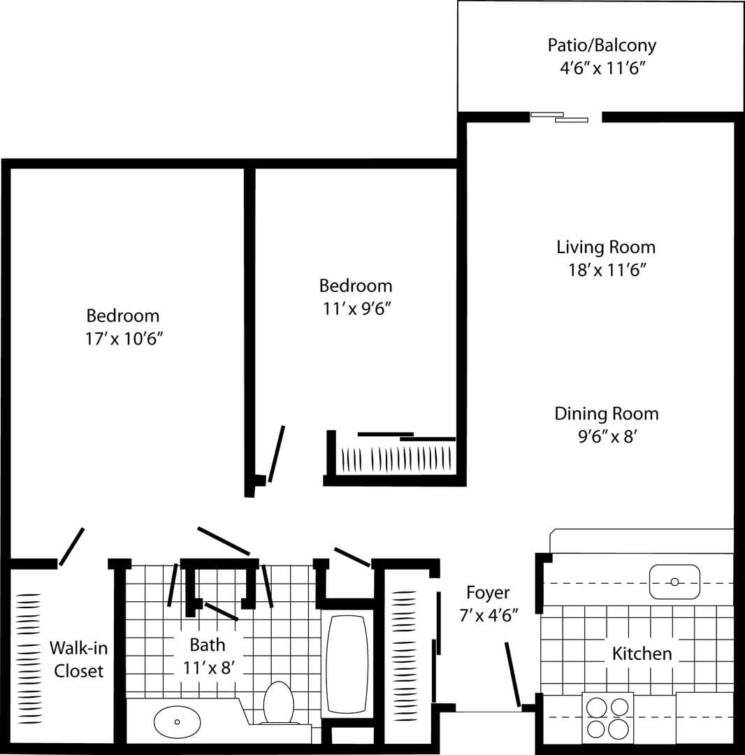 Lauderdale Apartment: 1611 Pleasant Street