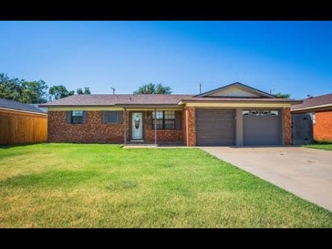 Lubbock House: 5523 17th Pl.