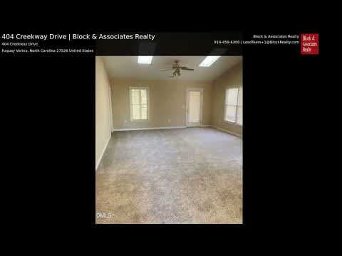 Fuquay-Varina House: 404 Creekway Drive