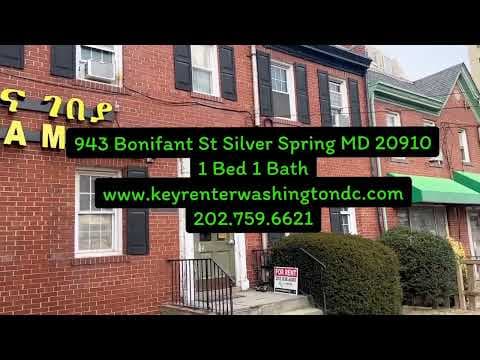 Silver Spring Condo: 943 Bonifant St