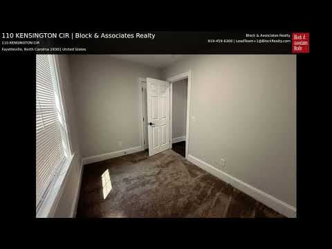 Fayetteville House: 110 KENSINGTON CIR