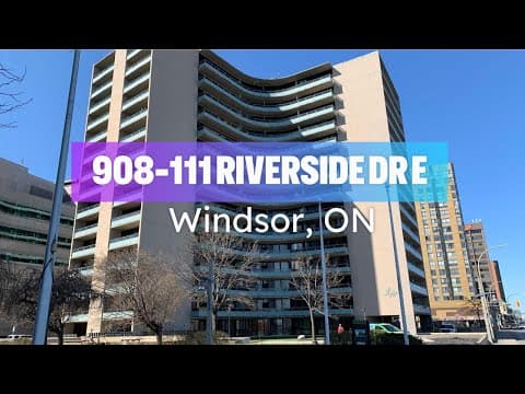 Windsor Condo: 908-111 Riverside Dr E