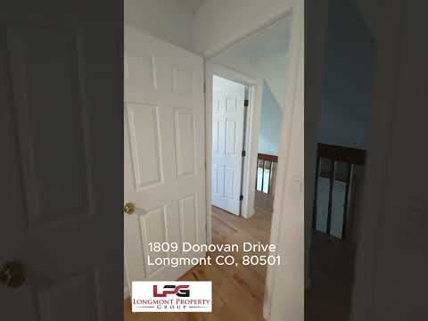 Longmont Townhome: 1809 Donovan Drive