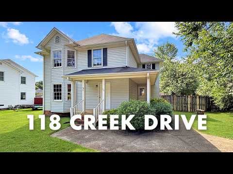 Easley House: 118 Creek Drive