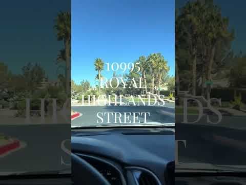 Las Vegas House: 10995 Royal Highlands Street