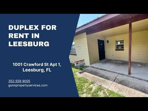 Leesburg Condo: 1001 Crawford St Apt 1