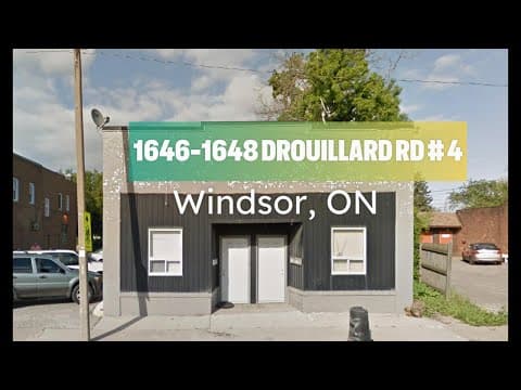 Windsor Condo: 1648 Drouillard Rd Unit 4