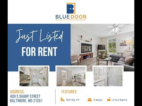 Baltimore Townhome: 409 South Sharp Street