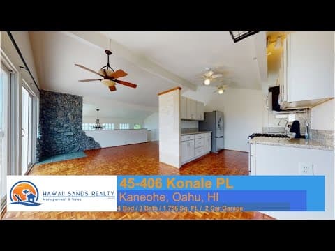 Kaneohe House: 45-406 Konale PL