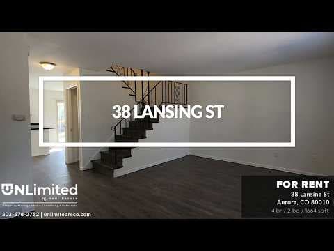 Aurora Townhome: 38 Lansing St