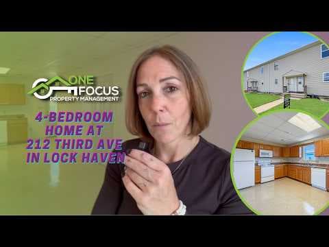 Lock Haven Townhome: 212 Third Avenue