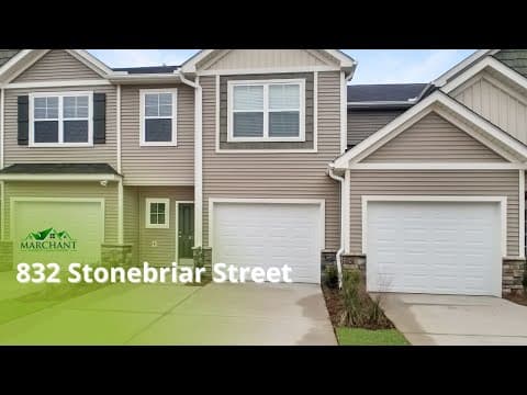 Simpsonville Townhome: 832 Stonebriar Street