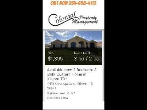 Killeen House: 4413 Courage Ave.