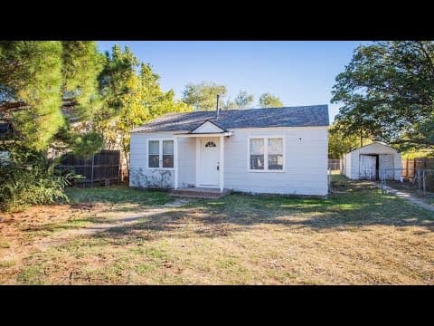 Lubbock House: 2813 37th St.