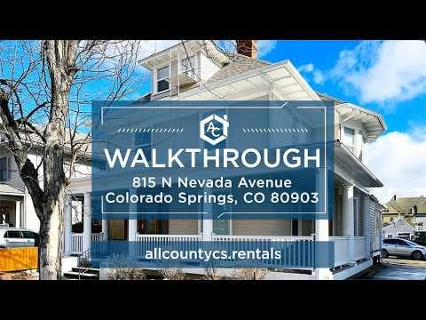 Colorado Springs Condo: 815 N Nevada Avenue