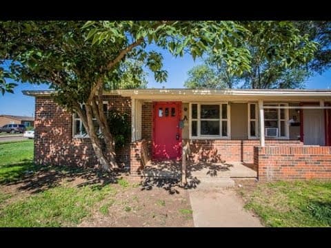 Lubbock Townhome: 4106 35th St.