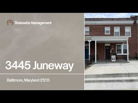 Baltimore Condo: 3445 Juneway
